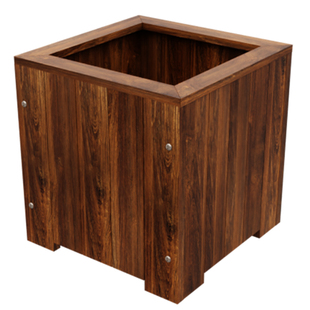 防腐木花箱户外庭院种植箱室外长方形组合花盆阳台大号种菜专用箱