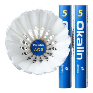 威健澳加林Okalin羽毛球AC10鸭毛鹅毛80耐打飞行稳定2 4 5 9 F500