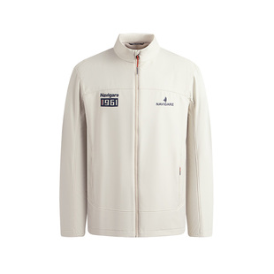 [领航者系列]Navigare小帆船防水夹克男秋季新款立领加绒外套