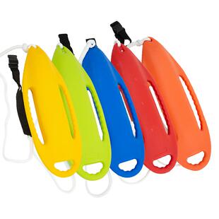 加厚款游泳救生浮筒跟屁鱼雷罐浮漂浮标板救生员专业救援装备成人