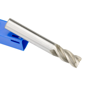 加硬键槽直柄高速钢立铣刀4刃3-20mm数控机/车床洗刀四刃白钢铣刀