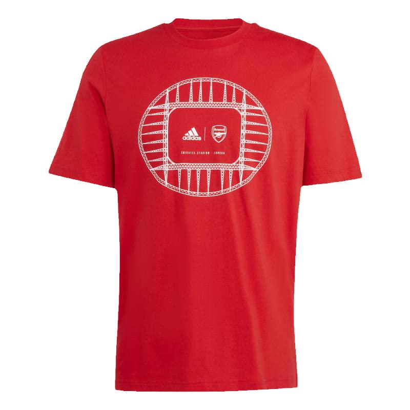 扎吉体育Adidas阿迪达斯阿森纳运动休闲透气速干男短袖T恤HT4458