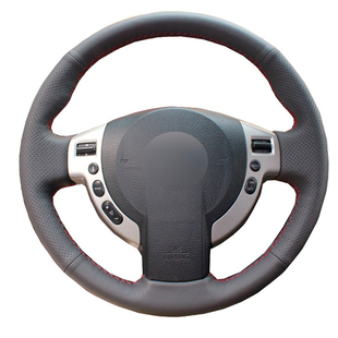 专用尼桑日产逍客NV200奇骏方向盘套女士高级感保护套把四季通用