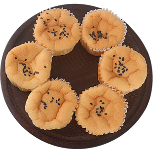 糯米纸杯蛋糕红枣味新鲜现做无添加浙江台州温岭特产小吃下午点心