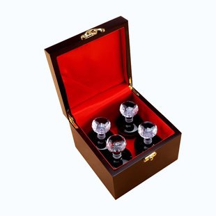 木质印章收纳盒子企业公司银行专用印章箱放章箱多功能公章发票章印鉴箱回墨光敏原子印章章盒高档木质