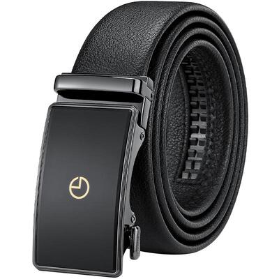 金利来轻奢质感皮带男士真皮自动扣新款商务潮流腰带头层牛皮裤带