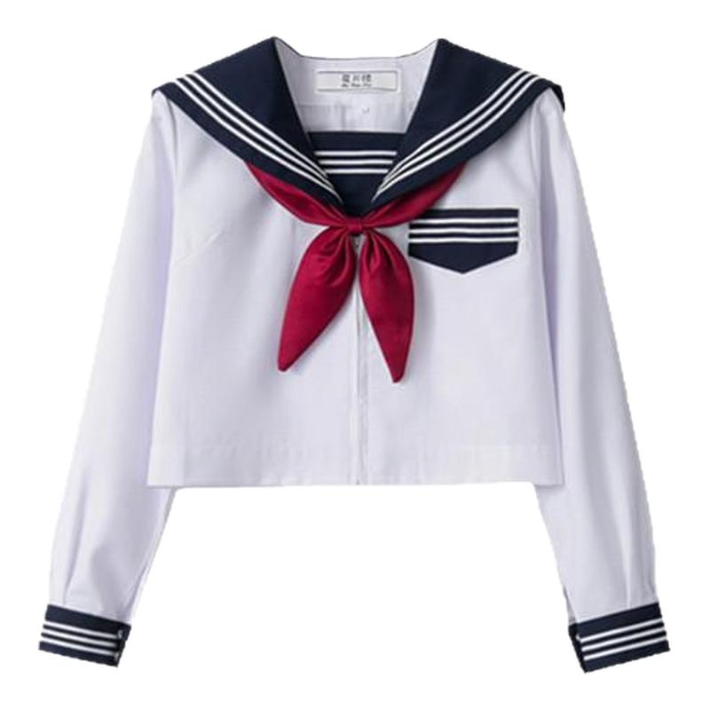 原创日系软妹刺绣JK制服夏季水手服套装学院风女生班服短裙学生装