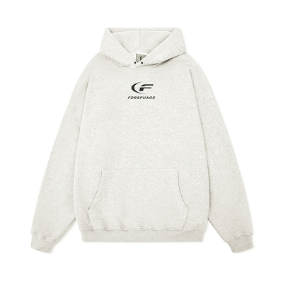 FDR原创国潮月牙印花连帽卫衣