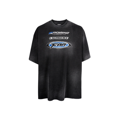 Fararchive美式休闲做旧短袖