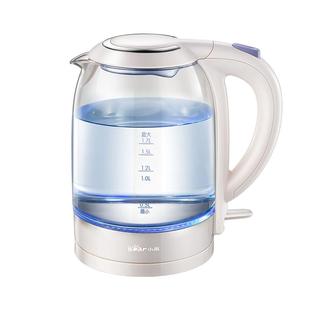 小熊电热水壶玻璃烧水壶家用自动断电一体烧开水壶热水壶2025新款