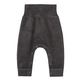 【慕斯柔绒】宝宝羊毛蚕丝春季裤子婴儿高腰护肚裤春款下装束脚裤