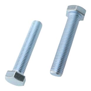 8.8级镀锌全牙外六角螺丝高强度外六角螺栓防锈腐加长螺柱M5-M36