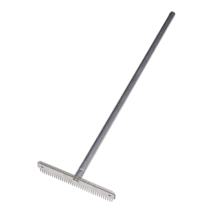 不锈钢牛毛刷子牛羊马止痒梳止痒耙刮牛毛牛挠痒神器长柄马鬓毛梳