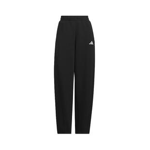 Adidas阿迪达斯三条纹舞动系列香蕉裤2025冬女爵士针织长裤KF2682