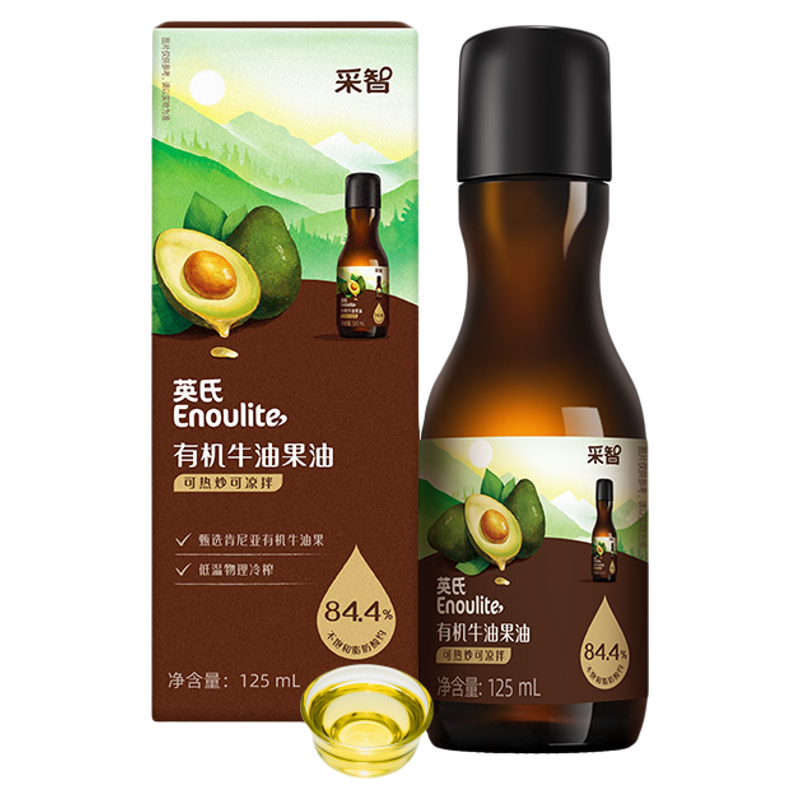 英氏有机核桃油拌饭拌面热炒油
