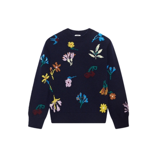 IMMI 设计师品牌 25秋冬新款 羊毛提花套头针织毛衣/开衫外套