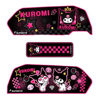 super73库洛米主题电池贴纸通用防水改装配件