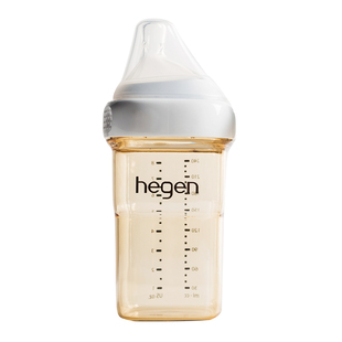 hegen奶瓶新生婴儿防呛防胀气ppsu宽口宝宝断奶神器原装进口防摔