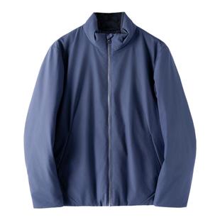 JSSD HOMME 冬季男士白鹅绒外套男士新款通勤立领羽绒服外套男款