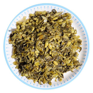 宁波特产雪菜毛豆开袋即食特色下饭小菜酱腌菜雪里蕻鄞州雪菜咸菜