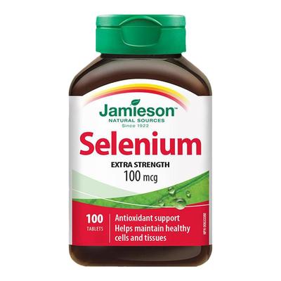 Jamieson健美生硒片补硒片100片酵母富硒元素维生素非麦芽硒
