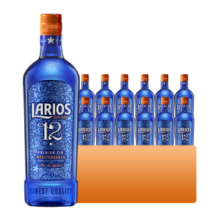 拉里欧12金酒配制酒12瓶整箱三得利Larios杜松子洋酒西班牙进口