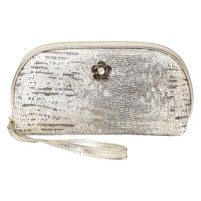 时尚蜥蜴纹真皮手拎手拿包零钱包