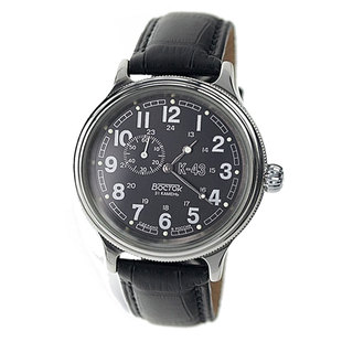 俄罗斯军表复古新指挥官自动机械表小三针大表盘黑表盘休闲男表