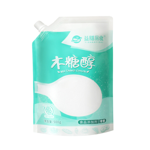 益膳易食木糖醇袋装500克代糖代替白砂糖细沙无蔗糖调味品甜味剂