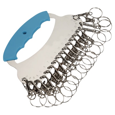 不锈钢钥匙圈分类活动扣