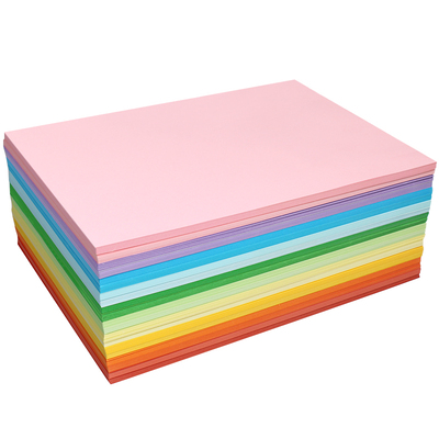 雅岚a4包邮大红桔黄色手工折纸