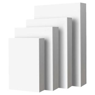 a4白色卡纸 荷兰白卡A3白色纸手工硬卡纸8K厚纸儿童画画纸马克笔绘画专用4开8K手绘学生250g300克名片打印纸