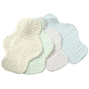 可水洗纯棉纱布卫生巾抑菌姨妈巾老年内裤护垫女漏尿月经带重复用