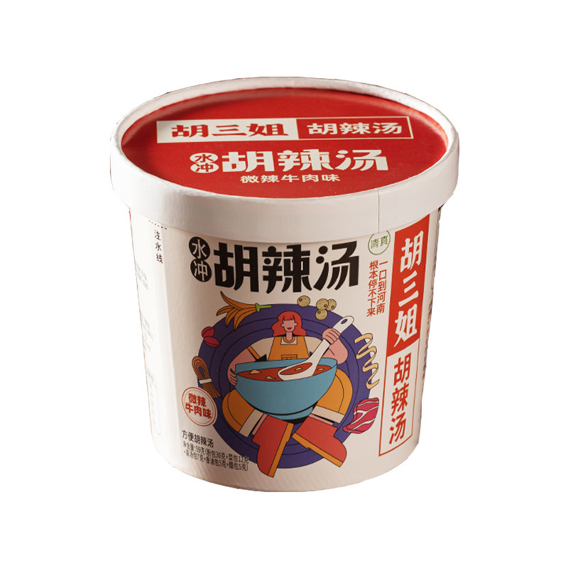 胡三姐正宗河南特产逍遥镇胡辣汤水冲速食家用免煮方便宿舍早餐