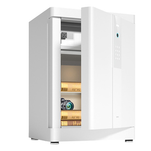 得力保险柜指纹密码保险箱家用防盗报警宾馆保管箱47CM/60CM/80CM大中型办公室电子密码保险箱大容量