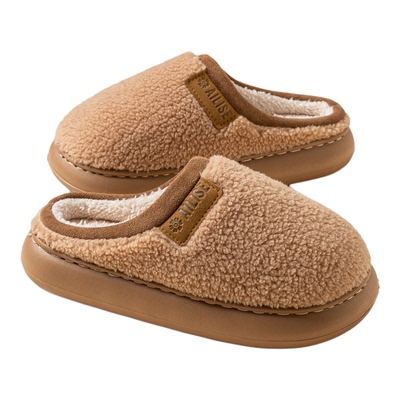 厚底女款踩屎感保暖加绒秋冬季