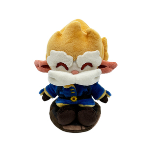 英雄联盟LOL Youtooz联名款 双城之战黑默丁格坐肩毛绒游戏周边