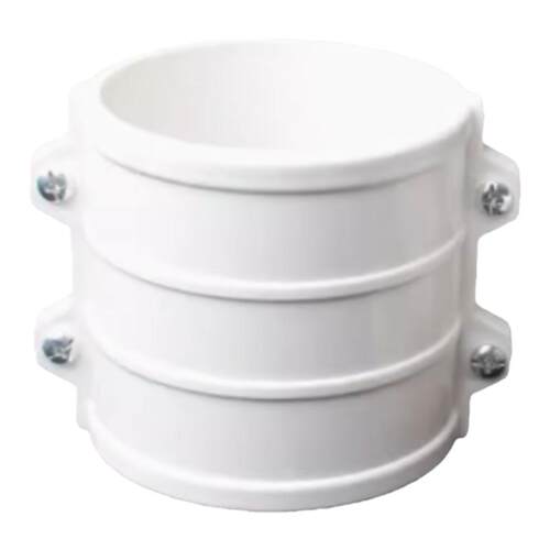 PVC110排水50 75 160 分体式组合抱箍直接三通弯头抢修节接头配件