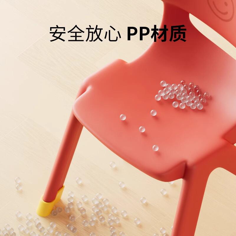 加厚板凳儿童椅子幼儿园靠背椅小椅子宝宝餐椅塑料家用小凳子防滑