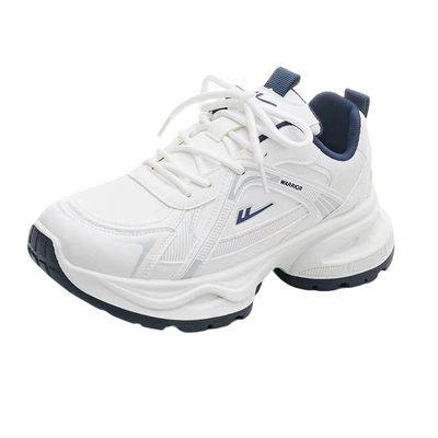 加绒运动鞋厚底软底增高老爹鞋冬