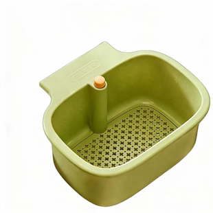 可挂式水槽沥水过滤篮家用厨房厨余分离食物残渣过滤篮清洗滤水篮