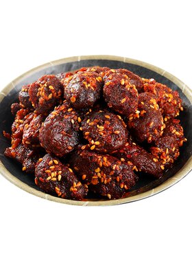 素食牛肉粒四千高原麻辣烧烤肉干