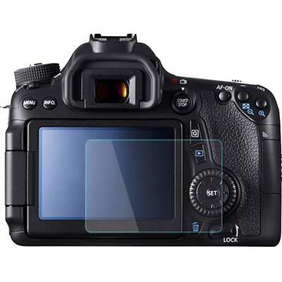 JJC适用佳能V10钢化膜90D 70D 80D贴膜RP 200DII 850D 200D 200DII 750D相机屏幕保护膜 玻璃硬膜 单反配件