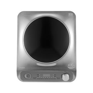 美的凹面电磁炉家用3500W大功率猛火爆炒耐磨防水炒菜锅一体全套