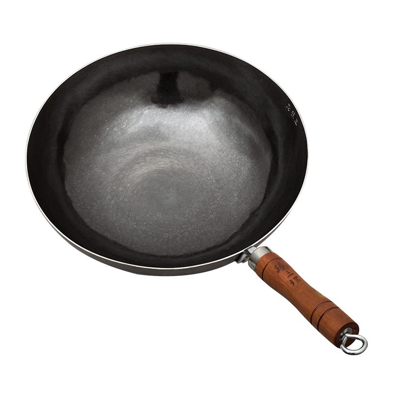 臻三环章丘铁锅手工锻打