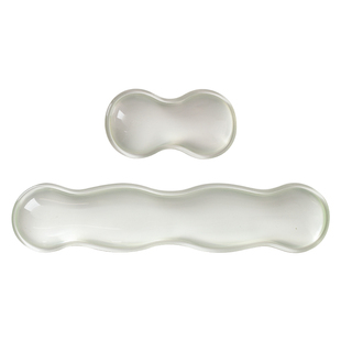 机械键盘手托透明硅胶护腕鼠标垫子冰凉感腕托电脑办公桌垫高颜值