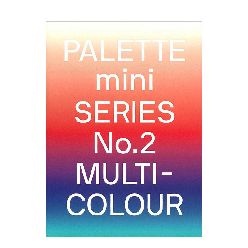 【预售】【迷你调色板系列PALETTE mini】02:五彩缤纷Multicolour 专色对比高亮色调印刷平面设计案例作品集victionary图书