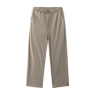 BENPANDA TR双褶基础西裤男秋季垂感轻薄松紧阔腿裤宽松透气长裤