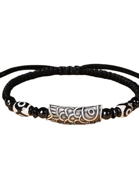 【中国黄金】上岸锦鲤手链男款