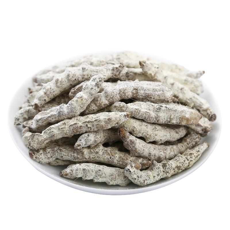 正品白僵蚕中药材僵蚕白僵虫天虫姜蚕姜虫100g另有僵蚕白僵蚕粉
